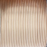 Hilo de cobre redondo texturizado de 1,02 mm, semiduro - Dorado para evitar el deslustre x9.1m