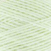 Hilo sintético pega metálico 1 mm Marfil/Plateado x 1 m