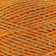 Hilo sintético pega metálico 1 mm Naranja/Dorado x 1 m