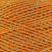 Hilo sintético pega metálico 1 mm Naranja/Dorado x 1 m