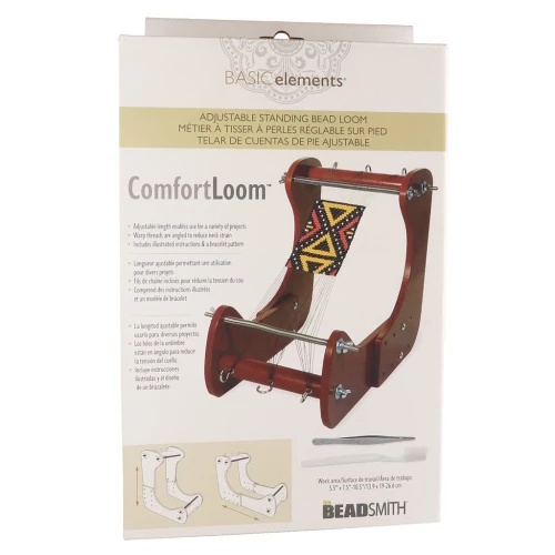 Telar de cuentas de madera ajustable x1
