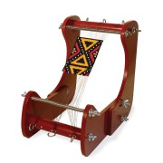 Telar de cuentas de madera ajustable x1