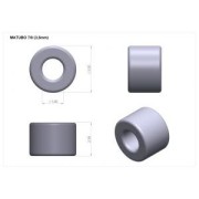 Cuentas de Rocalla Matubo 7/0 - 3,5 mm, bronce oscuro, 10 g