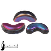 Cuentas de cristal Arcos® de Puca® 5x10 mm - Full Sliperit Mat x10g|raw }}