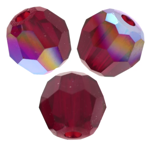 Cuentas redondas PureCrystal 5000 4 mm - Siam Shimmer x20