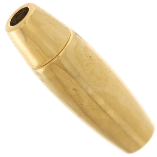 Cierre magnético para cordón de 3 mm - Acero inoxidable 316 Dorado x1