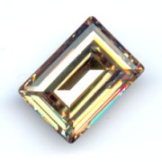 Cabuchón Swarovski 4527 rectangular 14x10 mm Crystal Golden Shad|raw }}