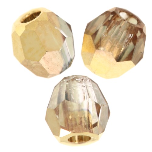 Swarovski 5000 perlas redondas de 3 mm - Cristal Aurum x20