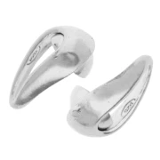 Cierre de gota magnética 17x7 mm - Plata 925 x1