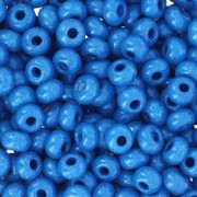 Cuentas de Rocalla Preciosa 6/0 4 mm - Terra Intensive - Azul x20 g