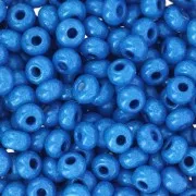 Cuentas de Rocalla Preciosa 6/0 4 mm - Terra Intensive - Azul x20 g