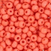 Cuentas de Rocalla Preciosa 6/0, 4 mm - Terra Intensive - Naranja, 20 g