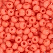 Cuentas de Rocalla Preciosa 6/0, 4 mm - Terra Intensive - Naranja, 20 g