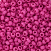 Cuentas de Rocalla Preciosa 8/0 - 3 mm - Terra Intensive - Fucsia mate x20 g