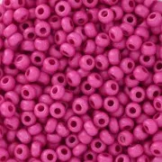 Cuentas de Rocalla Preciosa 8/0 - 3 mm - Terra Intensive - Fucsia mate x20 g