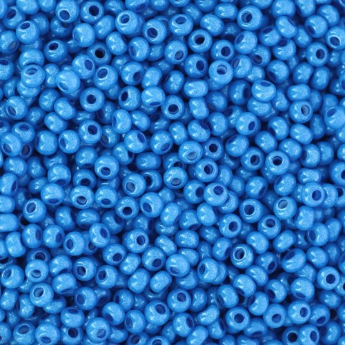 Cuentas de Rocalla Preciosa 11/0 2 mm - Terra Intensive - Azul x20 g