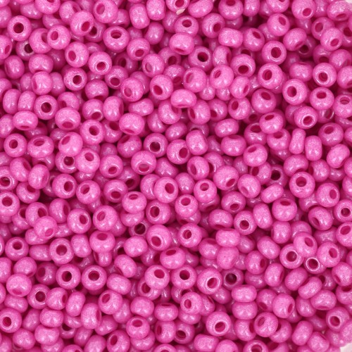 Cuentas de Rocalla Preciosa 11/0 2 mm - Terra Intensive - Fucsia x20 g