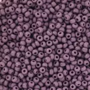 Cuentas de Rocalla Preciosa 11/0 de 2 mm - Lila opaco x 20 g
