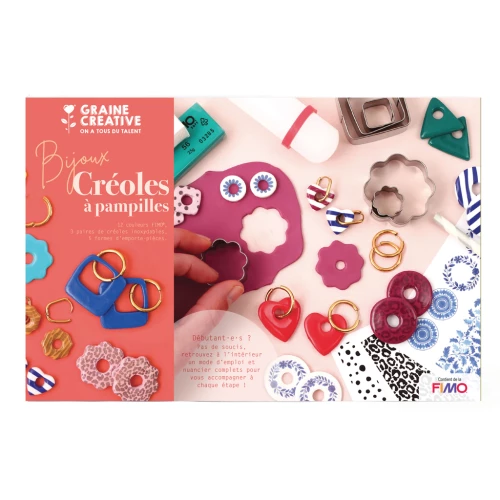 Kit de modelado Fimo - Pendientes de aro