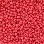 Cuentas Rocalla Preciosa 11/0 2 mm - Terra Intensive - Rojo mate x20 g