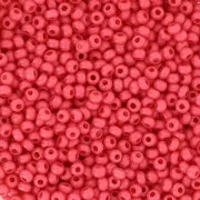 Cuentas Rocalla Preciosa 11/0 2 mm - Terra Intensive - Rojo mate x20 g