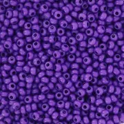 Preciosa Cuentas de rocalla 11/0 2 mm - Terra Intensive - Violeta Mate x20g