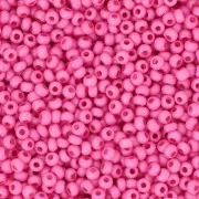 Cuentas de Rocalla Preciosa 11/0 de 2 mm - Terra Intensive - Rosa mate x 20 g