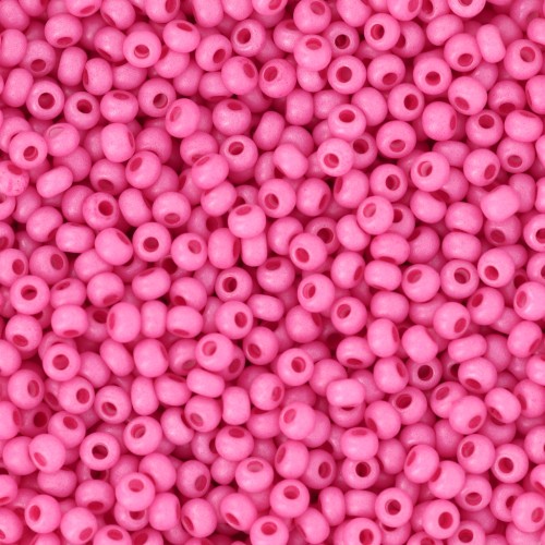 Cuentas de Rocalla Preciosa 11/0 de 2 mm - Terra Intensive - Rosa mate x 20 g