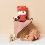 Ricorumi Furry hilo de piel sintética Furry Rico Design Amigurumi - Fox 004 x25g