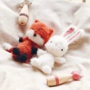 Ricorumi Furry hilo de piel sintética Furry Rico Design Amigurumi - Fox 004 x25g