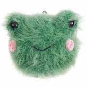 Hilo de imitación de piel Ricorumi Furry Furry Rico Design Amigurumi Abeto verde 006 x25g