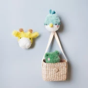 Hilo de imitación de piel Ricorumi Furry Furry Rico Design Amigurumi Abeto verde 006 x25g