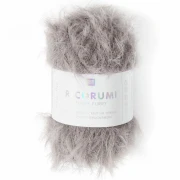 Hilo de pelo sintético Ricorumi Furry Furry Rico Design Amigurumi - Madera 009 x25g