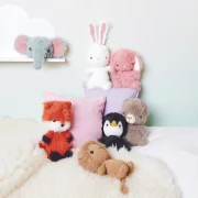 Hilo de pelo sintético Ricorumi Furry Furry Rico Design Amigurumi - Madera 009 x25g