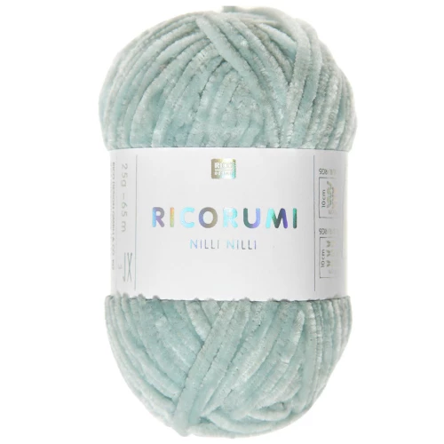 Ricorumi lana chenilla Nilli Nilli por Rico Design Amigurumi - Aqua 016 x25g