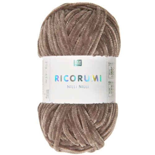 Ricorumi lana chenilla Nilli Nilli por Rico Design Amigurumi - Nougat 023 x25g