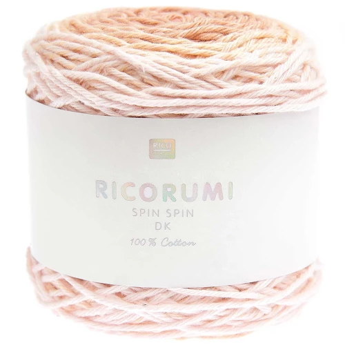 Ricorumi Spin Spin algodón de Rico Design para Amigurumi - Rosa empolvado x50g