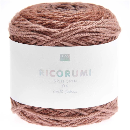 Ricorumi Spin Spin algodón de Rico Design para Amigurumi - Marrón x50g