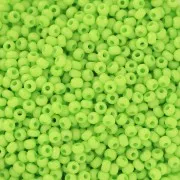 Cuentas de Rocalla Preciosa 11/0 de 2 mm - Terra Intensive - Verde mate x 20 g