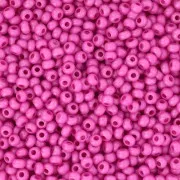 Cuentas de Rocalla Preciosa 11/0 2 mm - Terra Intensive - Fucsia mate x20 g