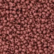 Cuentas de Rocalla Preciosa 11/0 de 2 mm - Terra Intensive - Marrón mate x 20 g