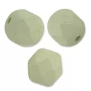 Facetadas 6 mm Opaco Beige Silk Mat x25