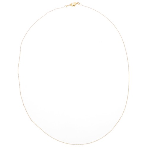 Gargantilla de malla Forçat 0,8 mm para Miyuki Delica 11/0 - Dorado x46cm