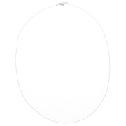 Gargantilla de malla Forçat 0.8mm para Miyuki Delica 11/0 - Plateado fino x46cm|raw }}