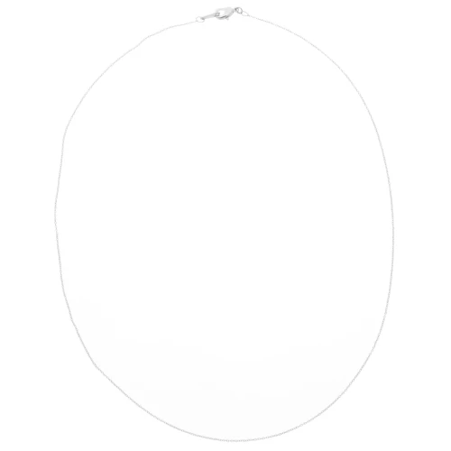 Gargantilla de malla Forçat 0.8mm para Miyuki Delica 11/0 - Plateado fino x46cm
