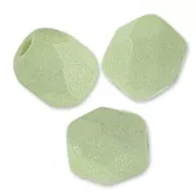 Alabaster - Facettes 4 mm Alabaster Saturated Light Olive x50 Facettes 4 mm Alabaster Saturated Light Olive x50