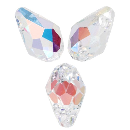 Gotas Swarovski 6007 7x4 mm - Crystal AB x360