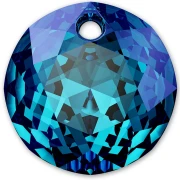 Colgante Swarovski 6430 de 8 mm - Crystal Bermuda Blue x72