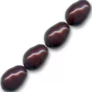 Peras PureCrystal 5821 11x8 mm Maroon Pearl x5