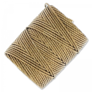 Hilo C-Lon Tex 400 Bead Cord 0,90 mm Medium Brown x 35 m